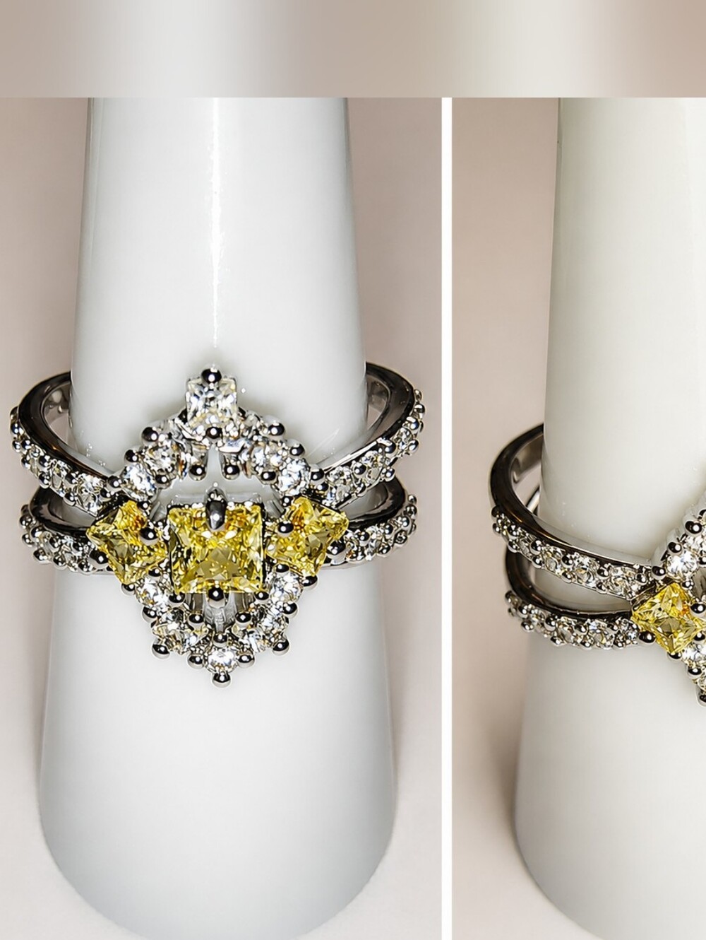Bomb Party “Crossover Queen” Ring  NWT‎ Size 7